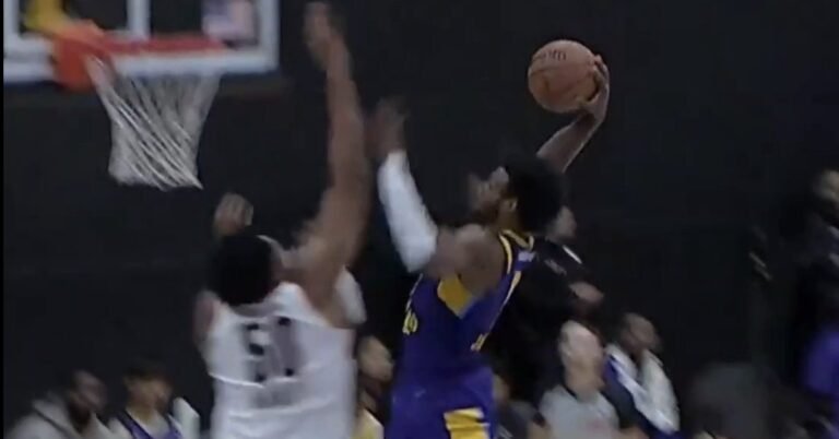 Bronny James’ nasty dunk in G League punctuated his best game as a pro so far